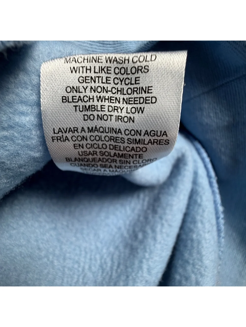Quiksilver Crewneck Sweatshirt L Light Blue Embroidered Logo Surf Pullover